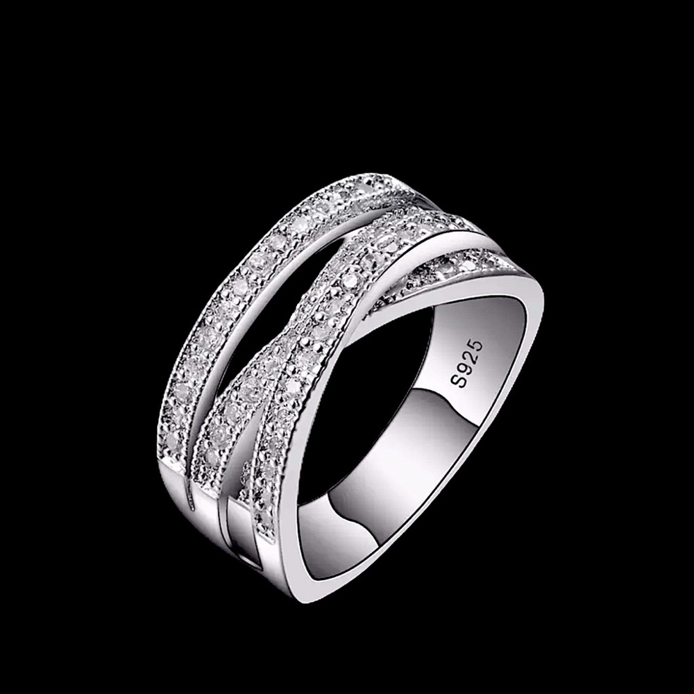 4 ring style silver ring
